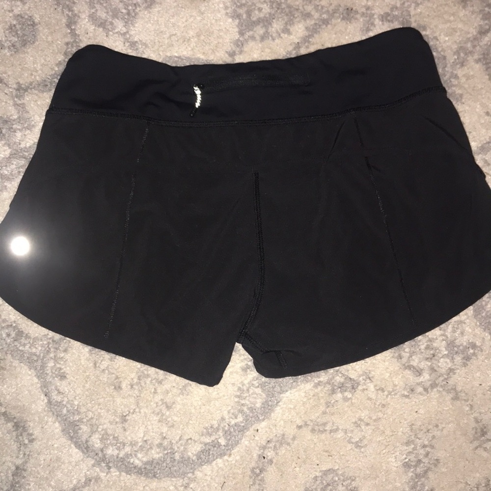 Lululemon Black Speed Short 2.5”